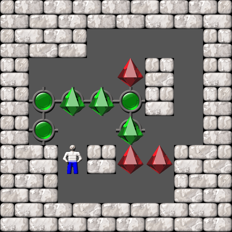 Sokoban More Bugs collections level 233